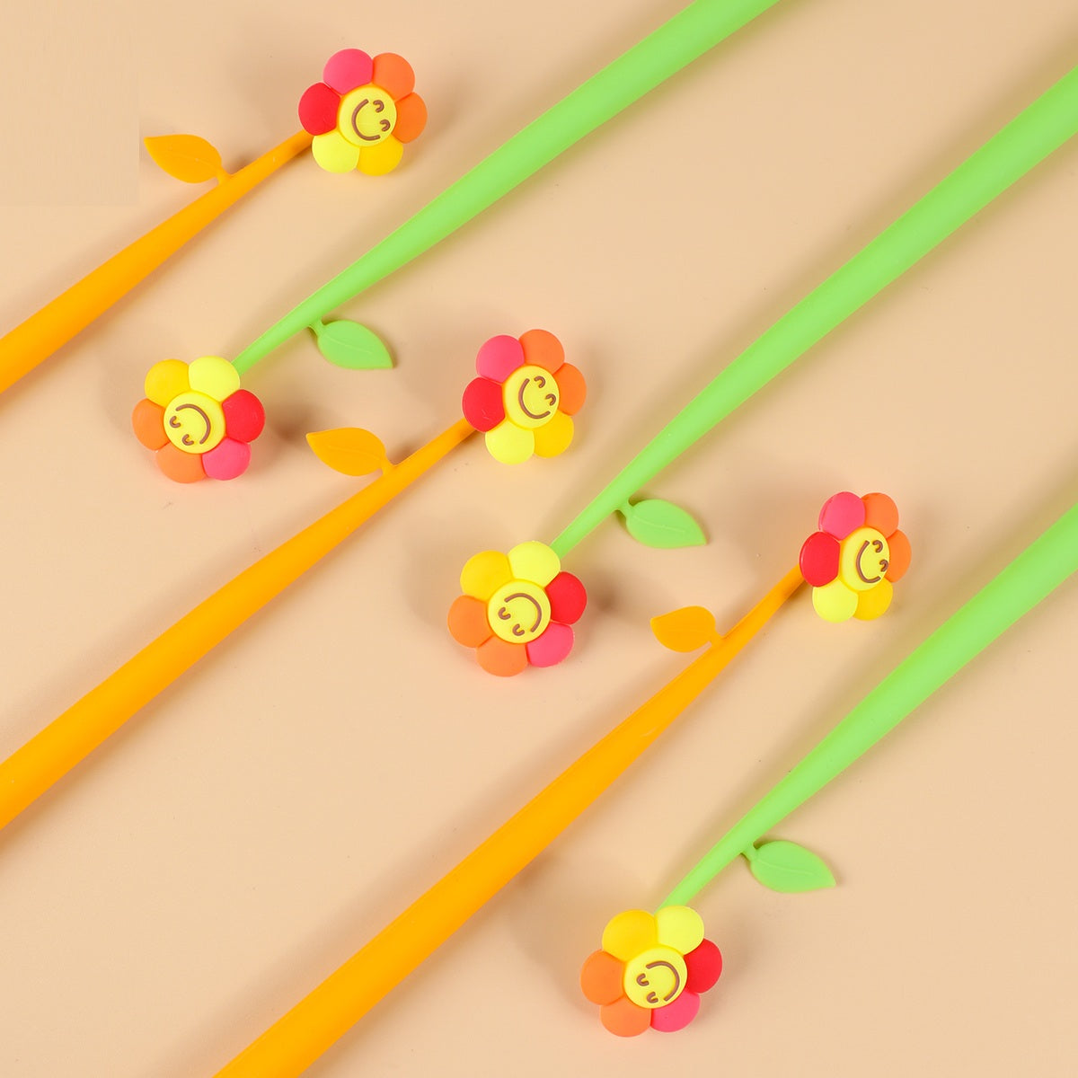 22702 Happy Flower Wiggle Gel Pen-48