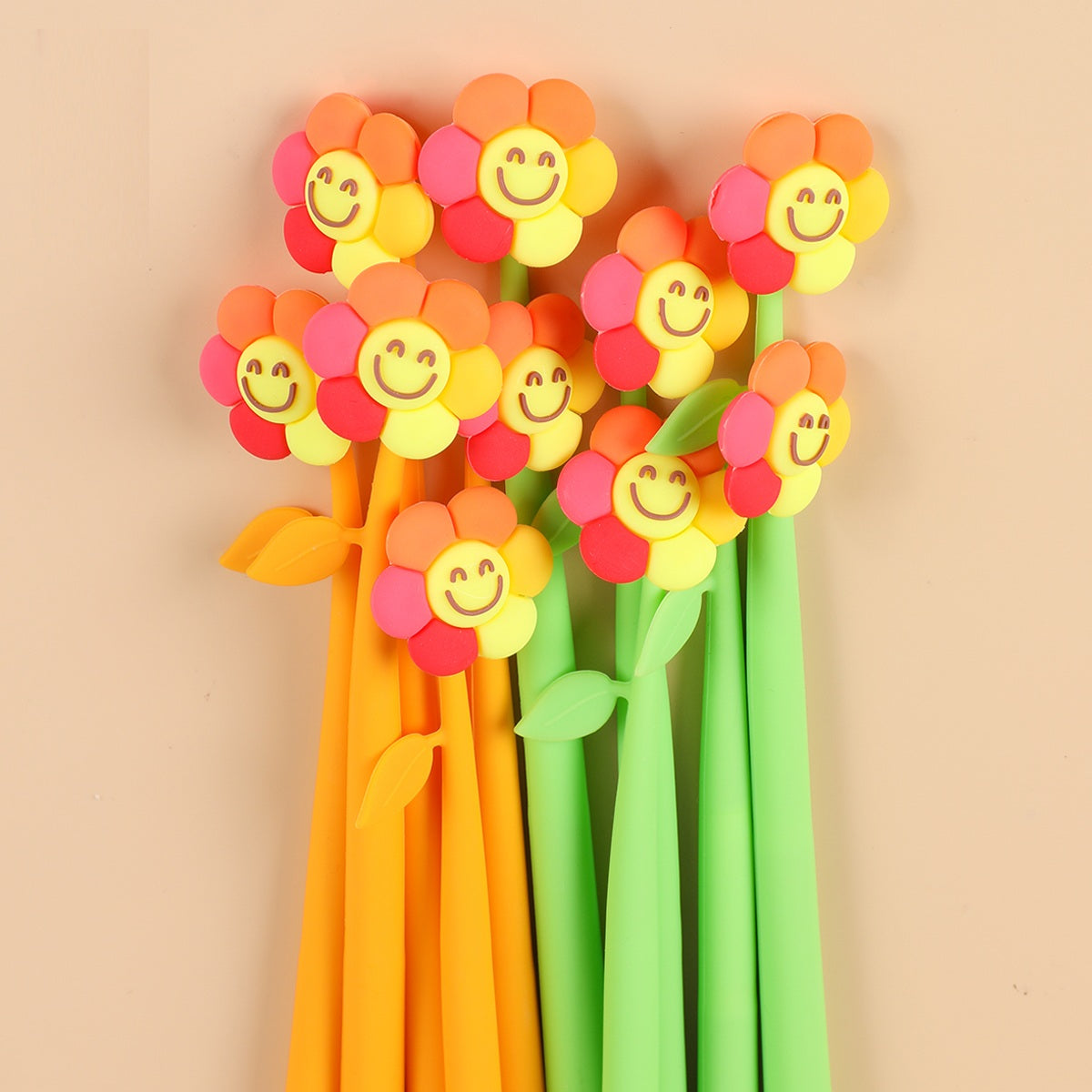 22702 Happy Flower Wiggle Gel Pen-48