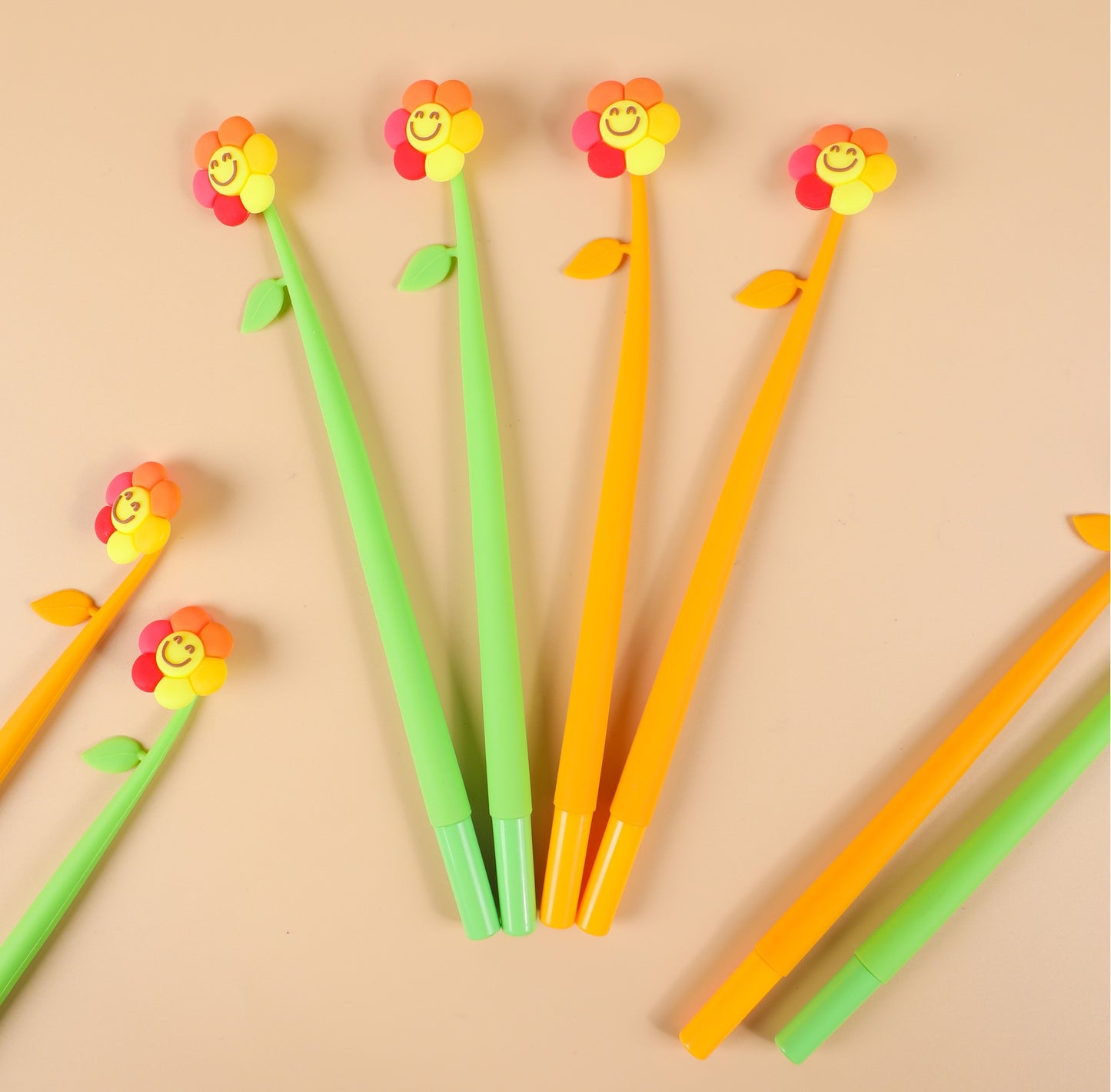 22702 Happy Flower Wiggle Gel Pen-48