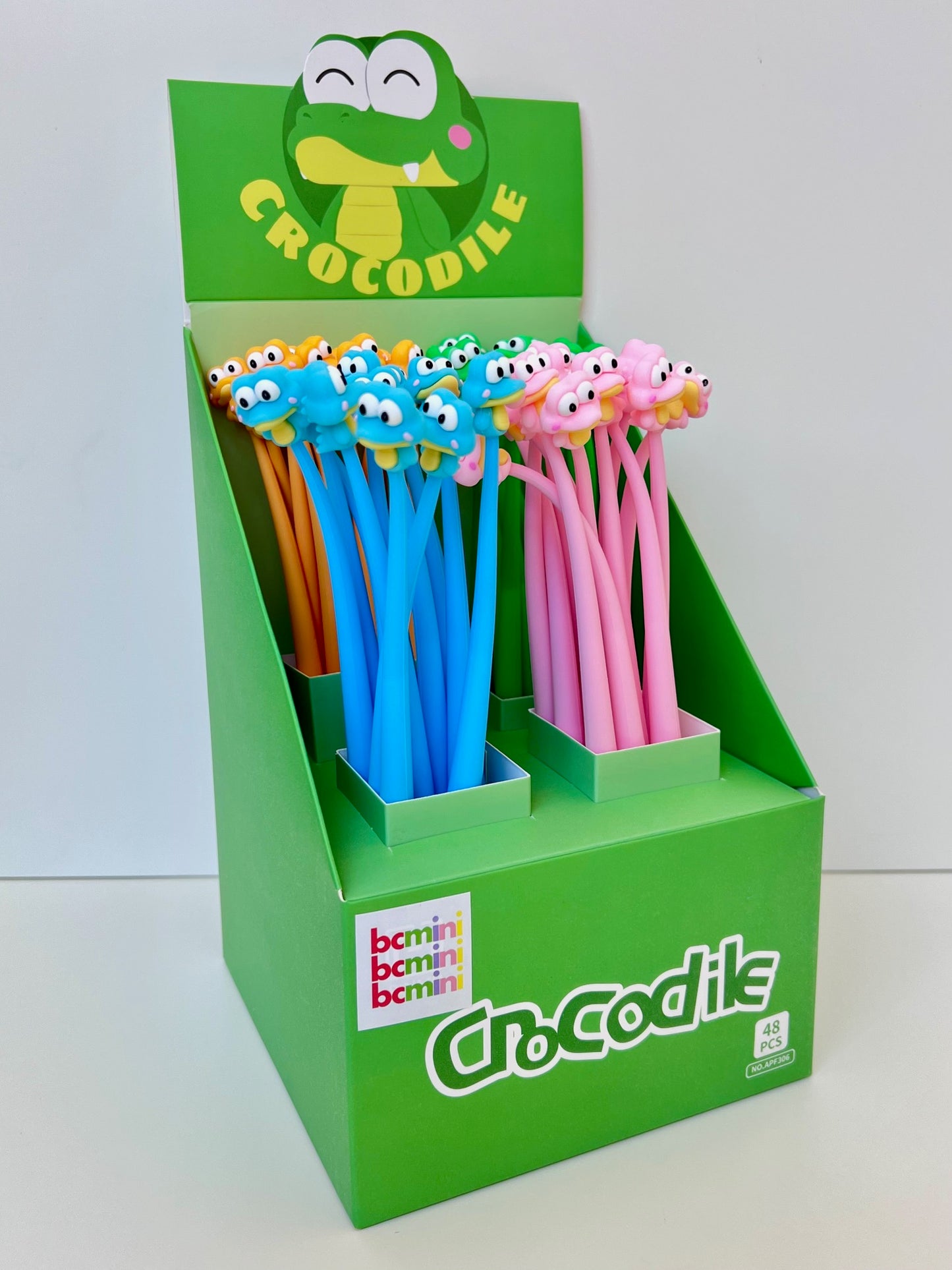 22703 Crocodile Wiggle Gel Pen-48