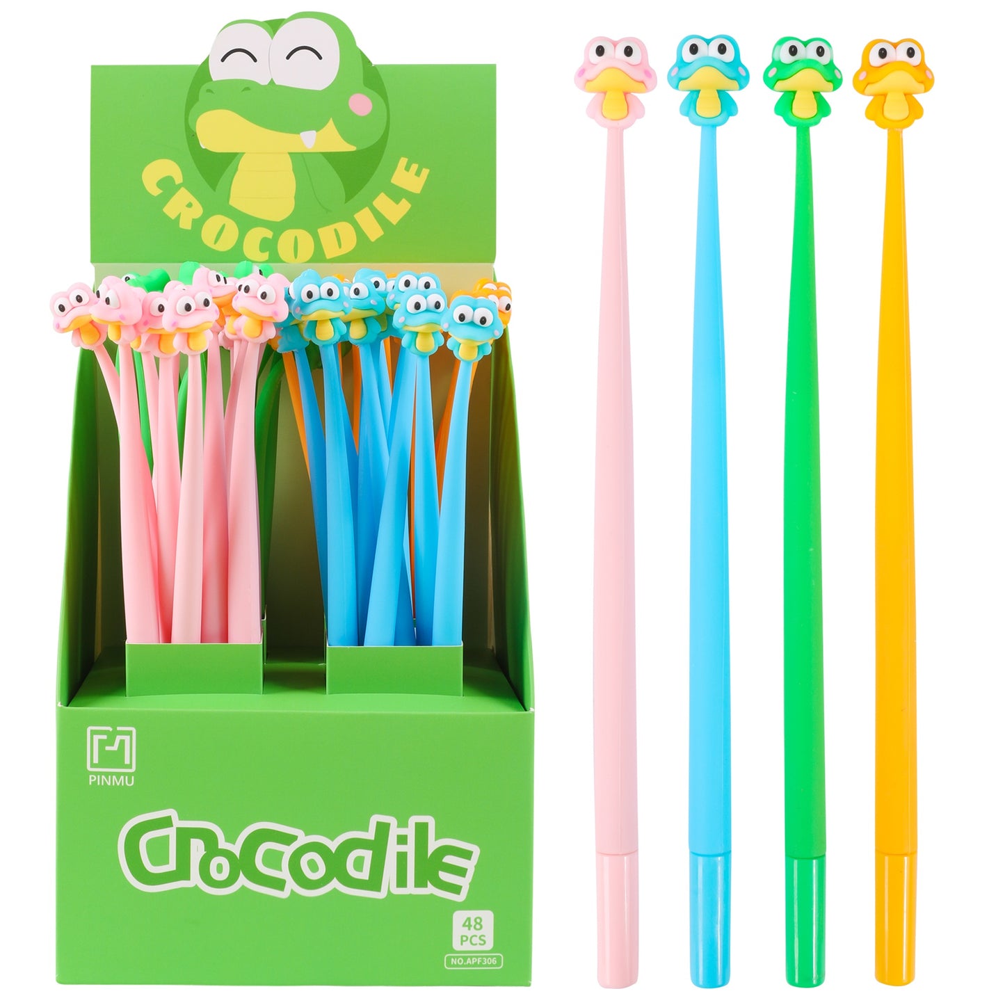 22703 Crocodile Wiggle Gel Pen-48