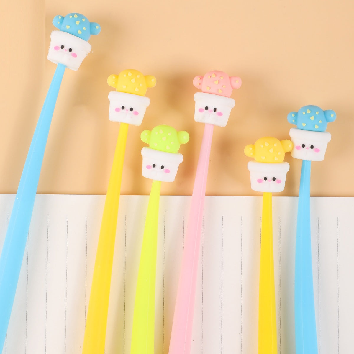 22704 Cactus Wiggle Gel Pen-48