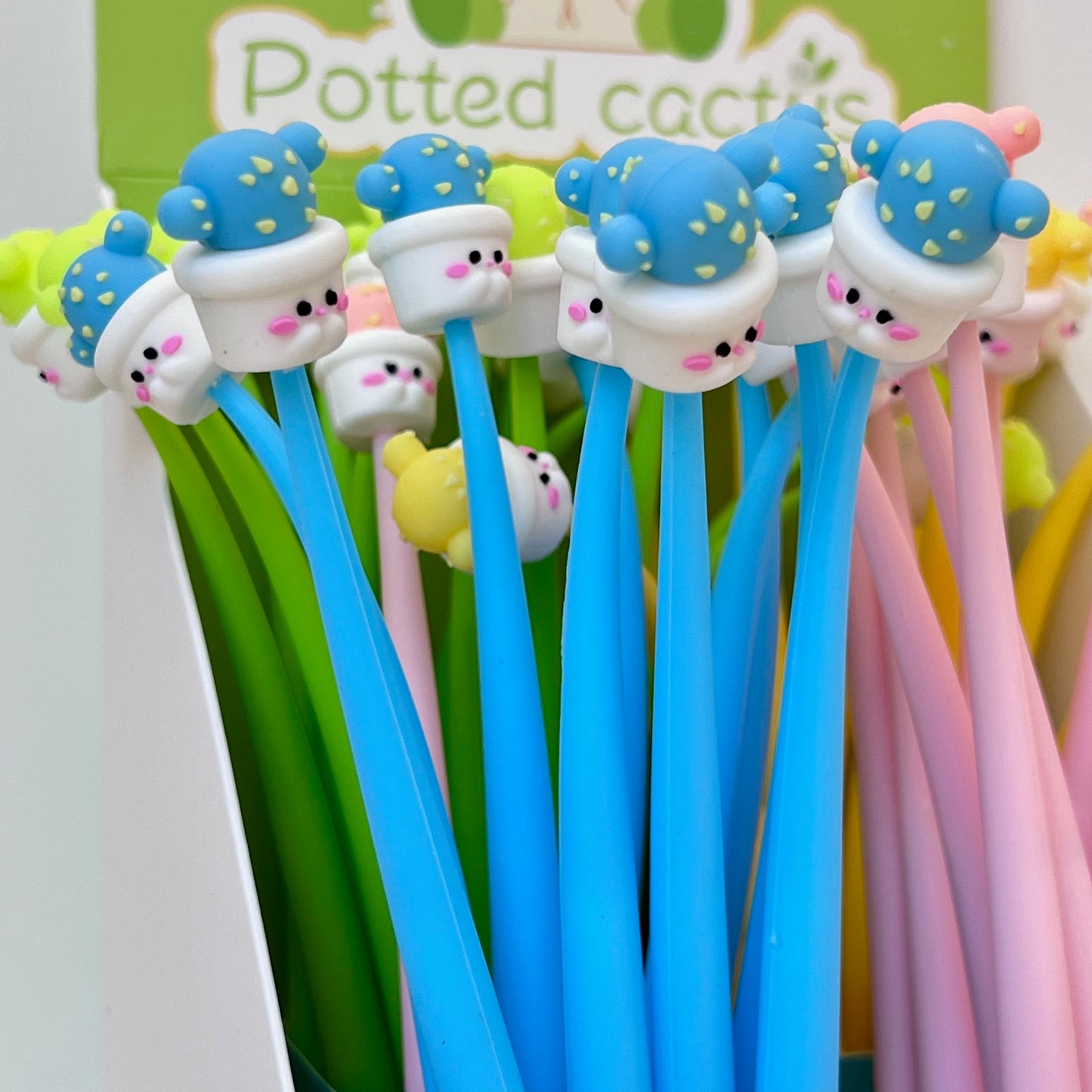 22704 Cactus Wiggle Gel Pen-48