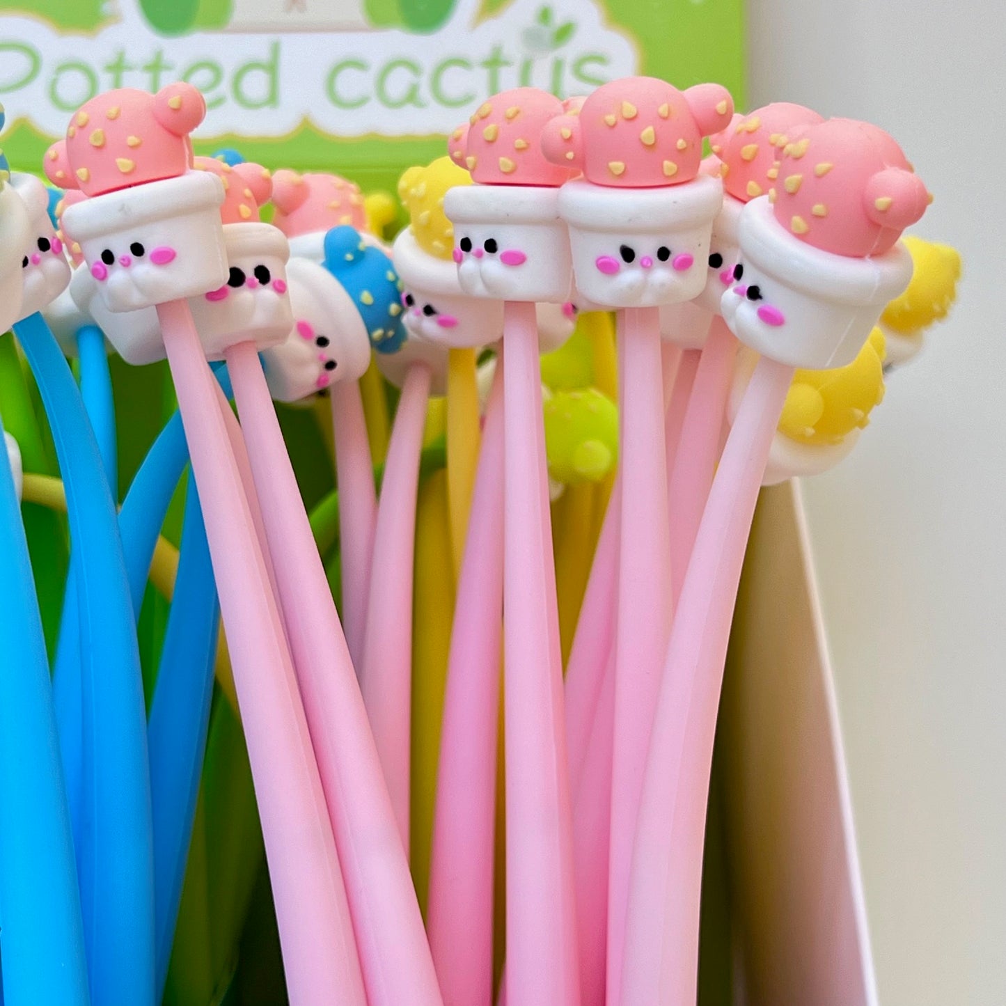 22704 Cactus Wiggle Gel Pen-48