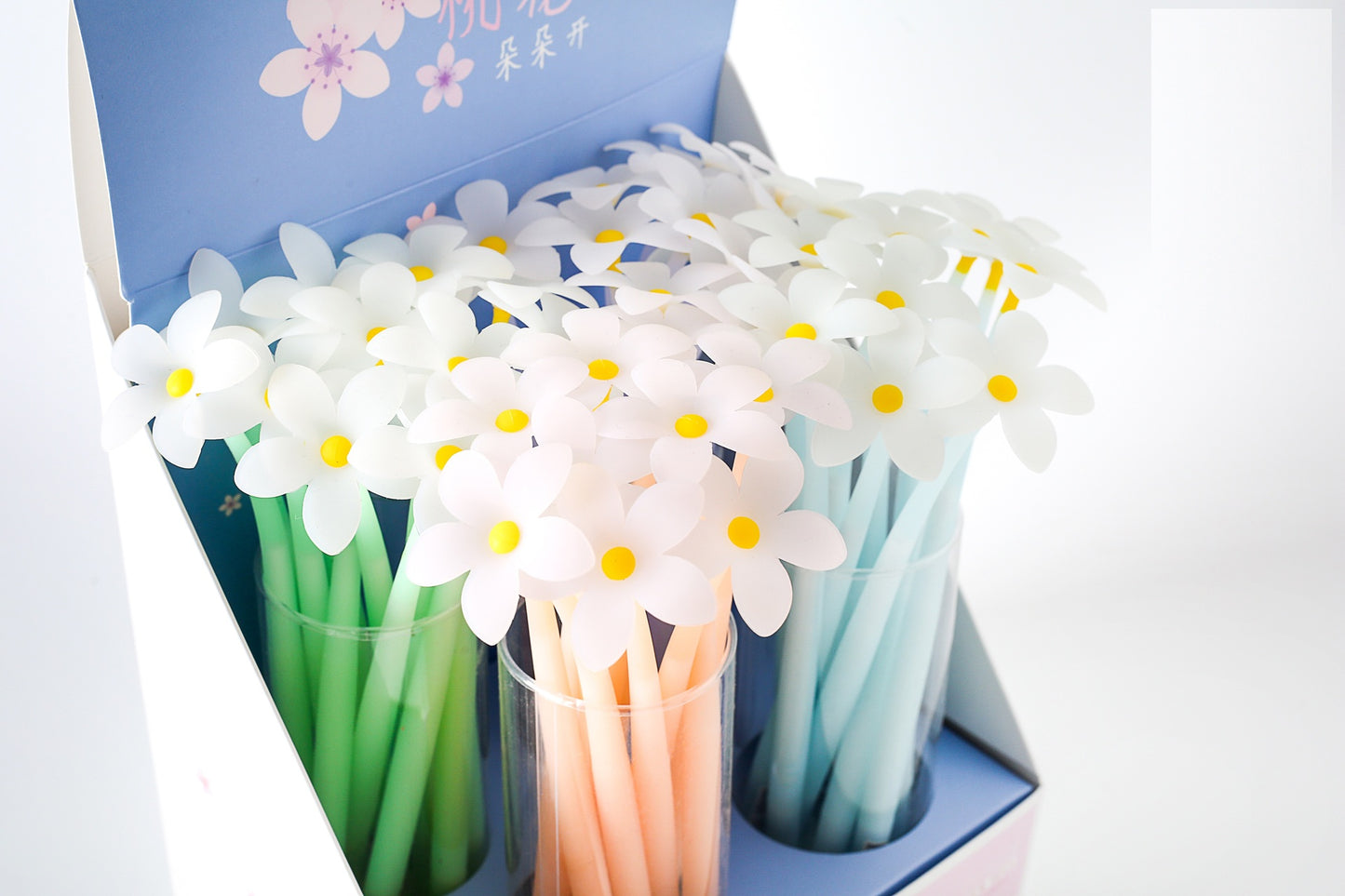22705 Flower Wiggle Gel Pen-48