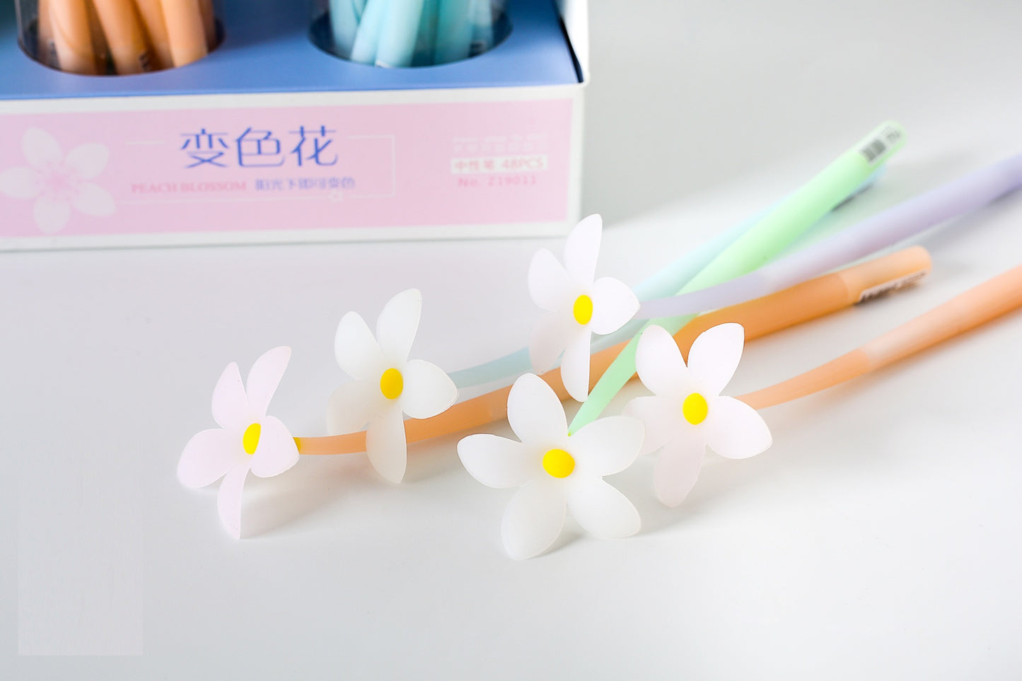 22705 Flower Wiggle Gel Pen-48