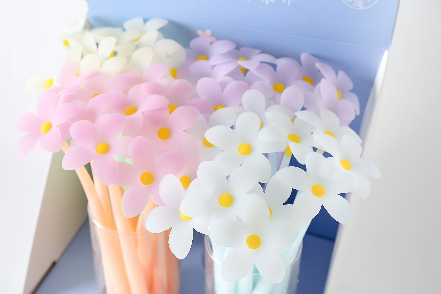 22705 Flower Wiggle Gel Pen-48