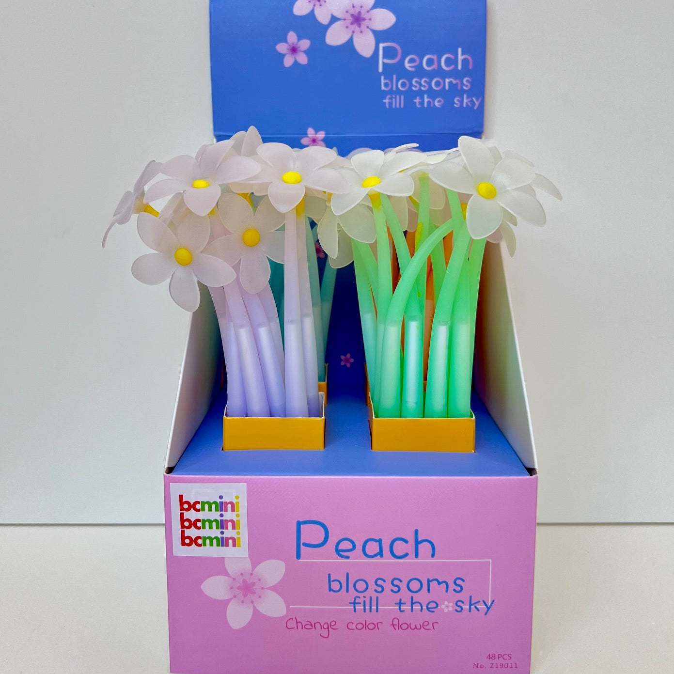 22705 Flower Wiggle Gel Pen-48