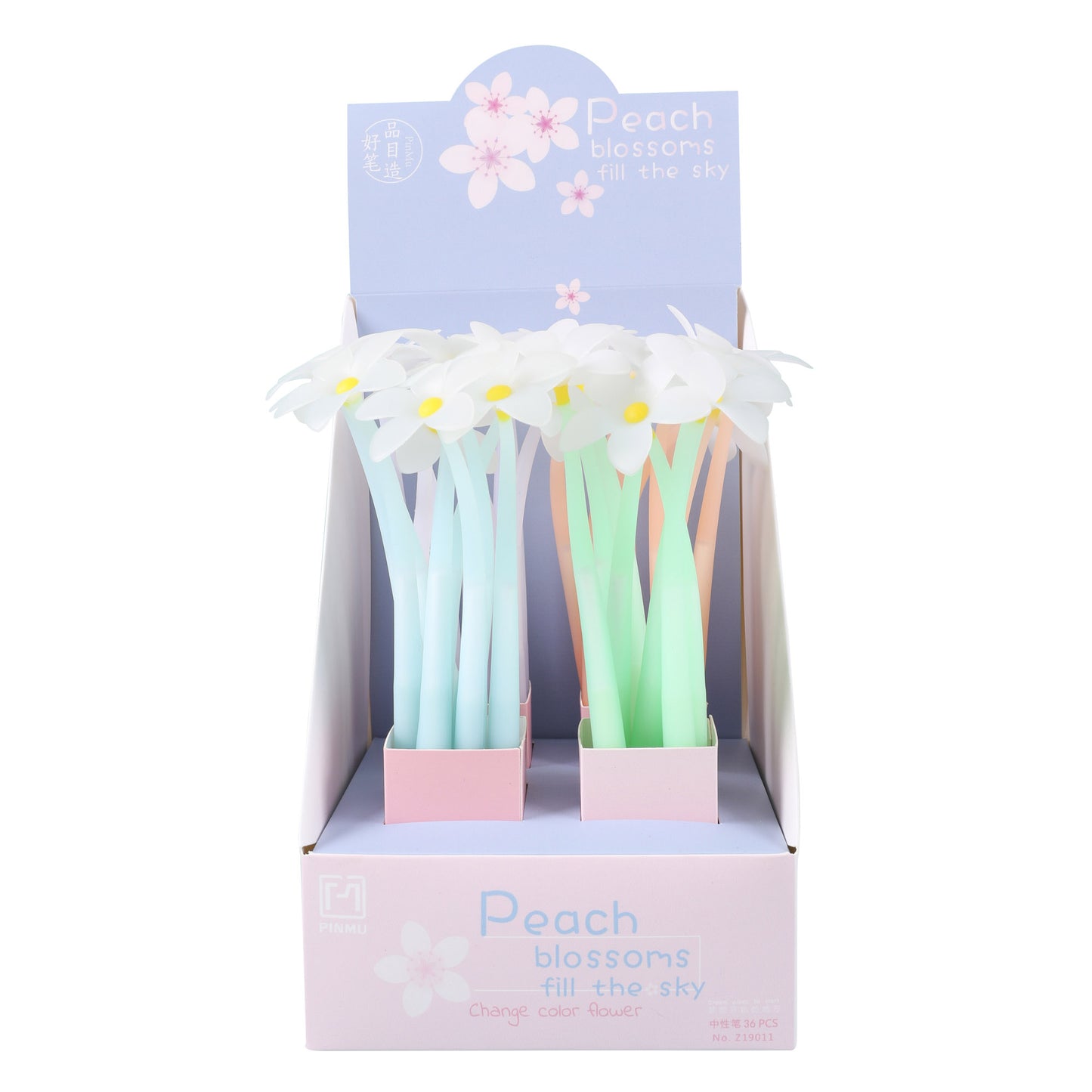 22705 Flower Wiggle Gel Pen-48