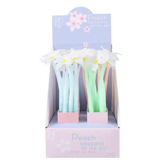 22705 Flower Wiggle Gel Pen-48