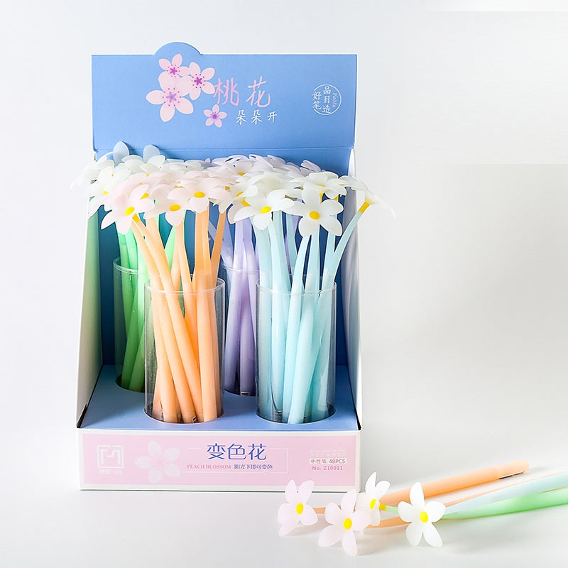 22705 Flower Wiggle Gel Pen-48