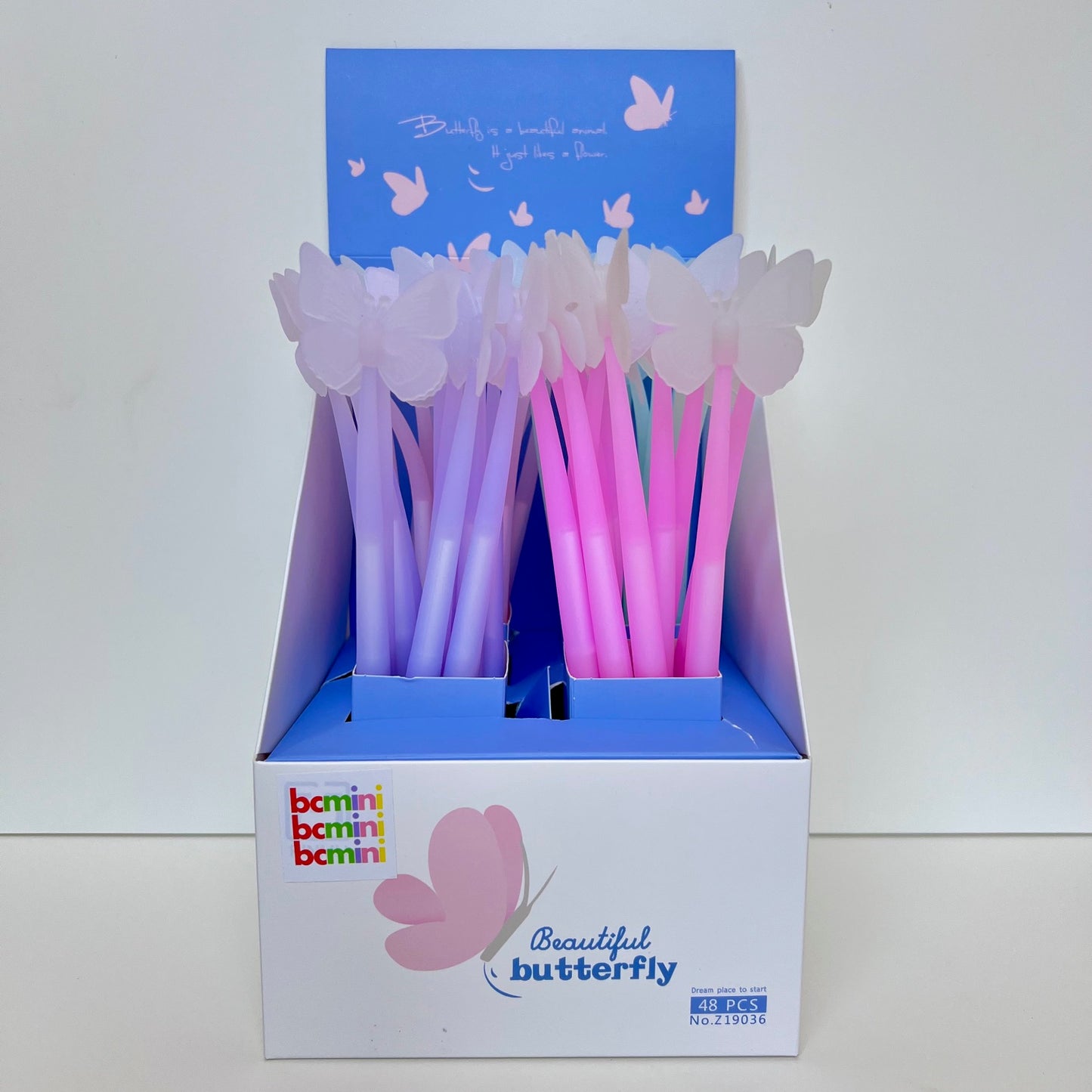 22706 Butterfly Wiggle Gel Pen-48