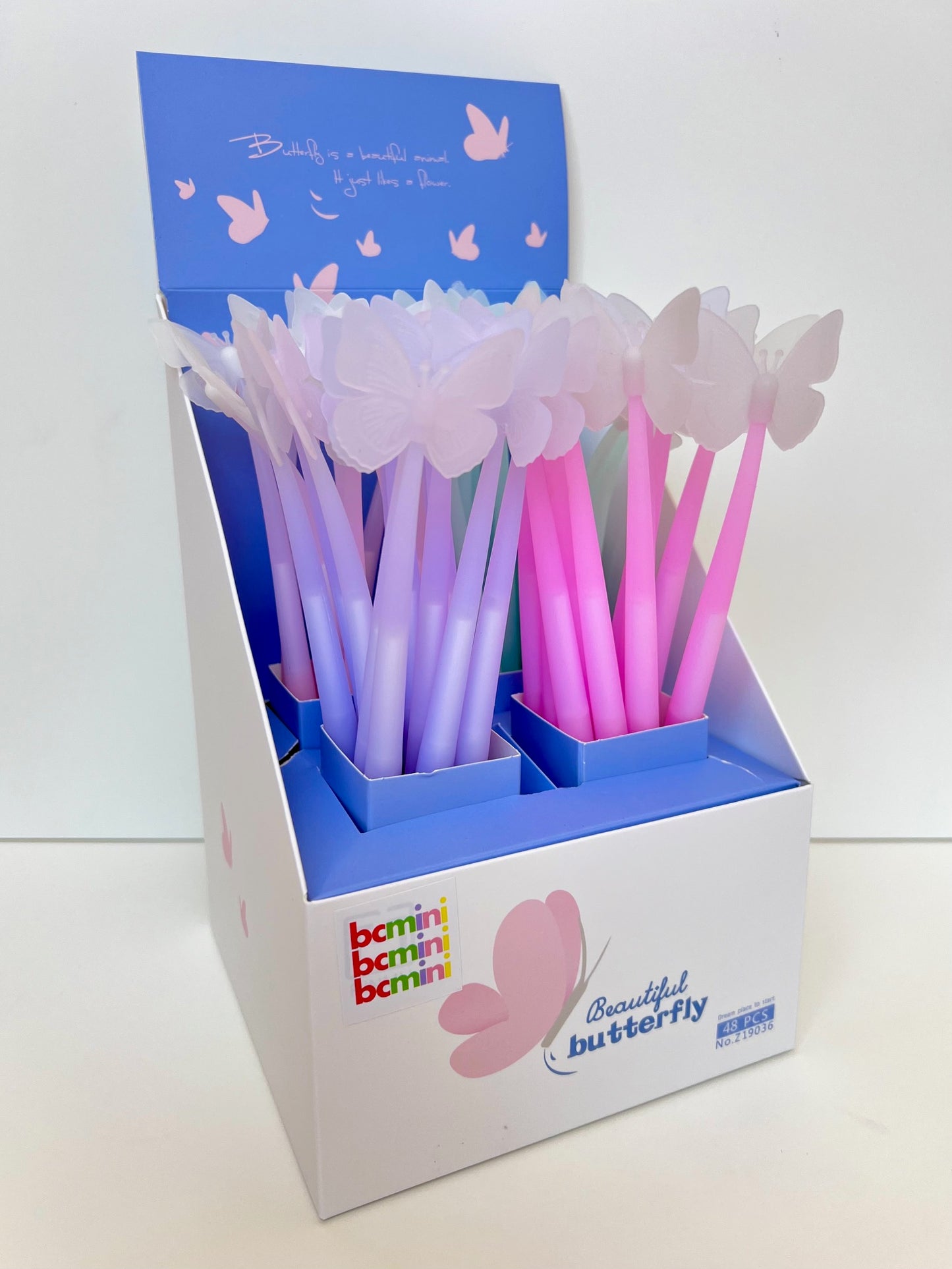 22706 Butterfly Wiggle Gel Pen-48