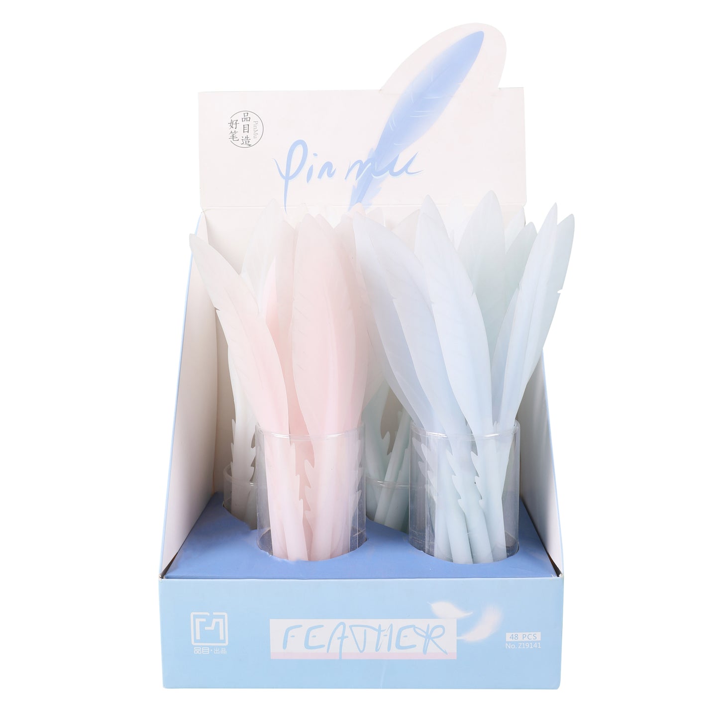 22708 Feather Quill Gel Pen-48