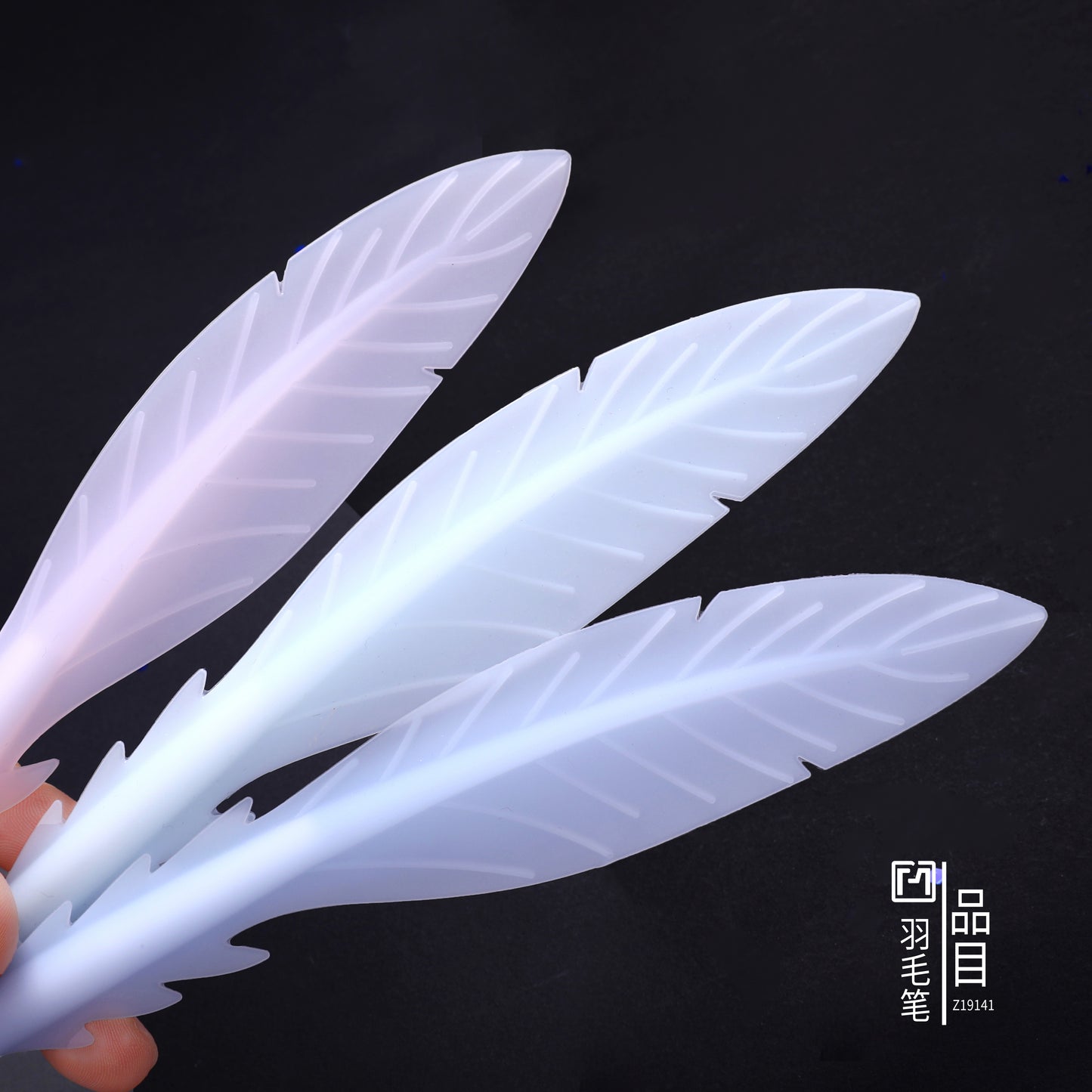 22708 Feather Quill Gel Pen-48