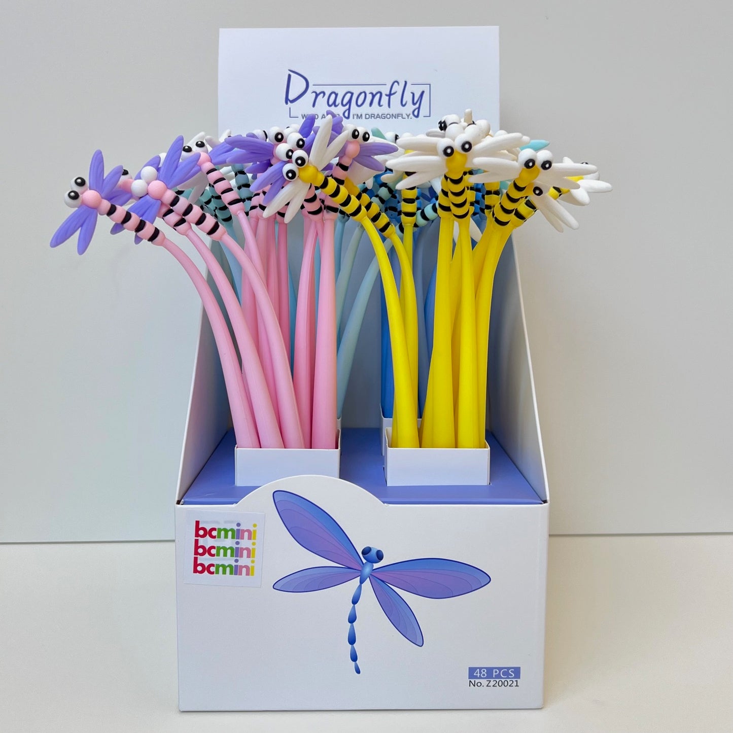 22711 Dragonfly Wiggle Gel Pen-48