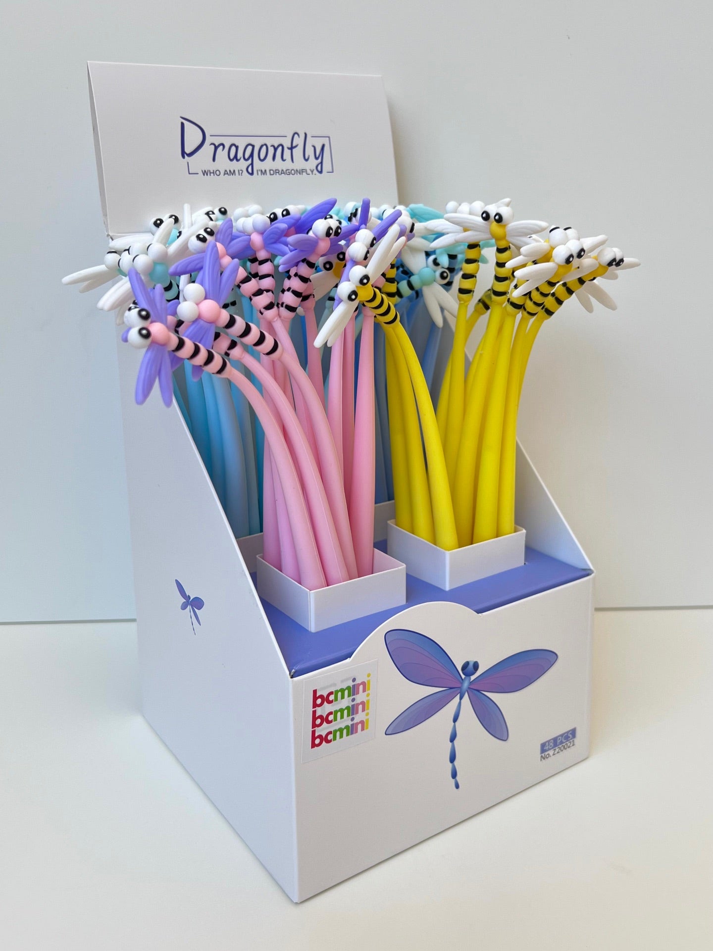 22711 Dragonfly Wiggle Gel Pen-48