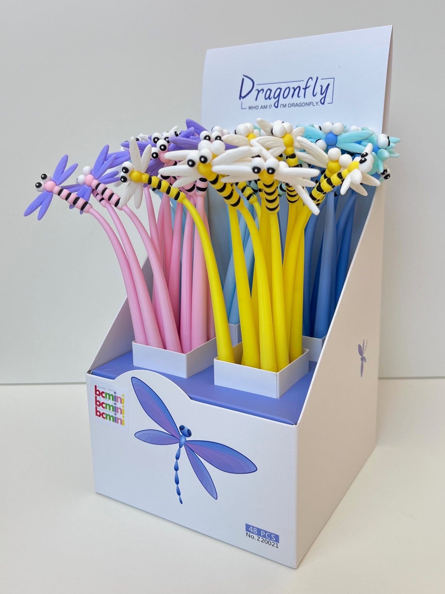 22711 Dragonfly Wiggle Gel Pen-48
