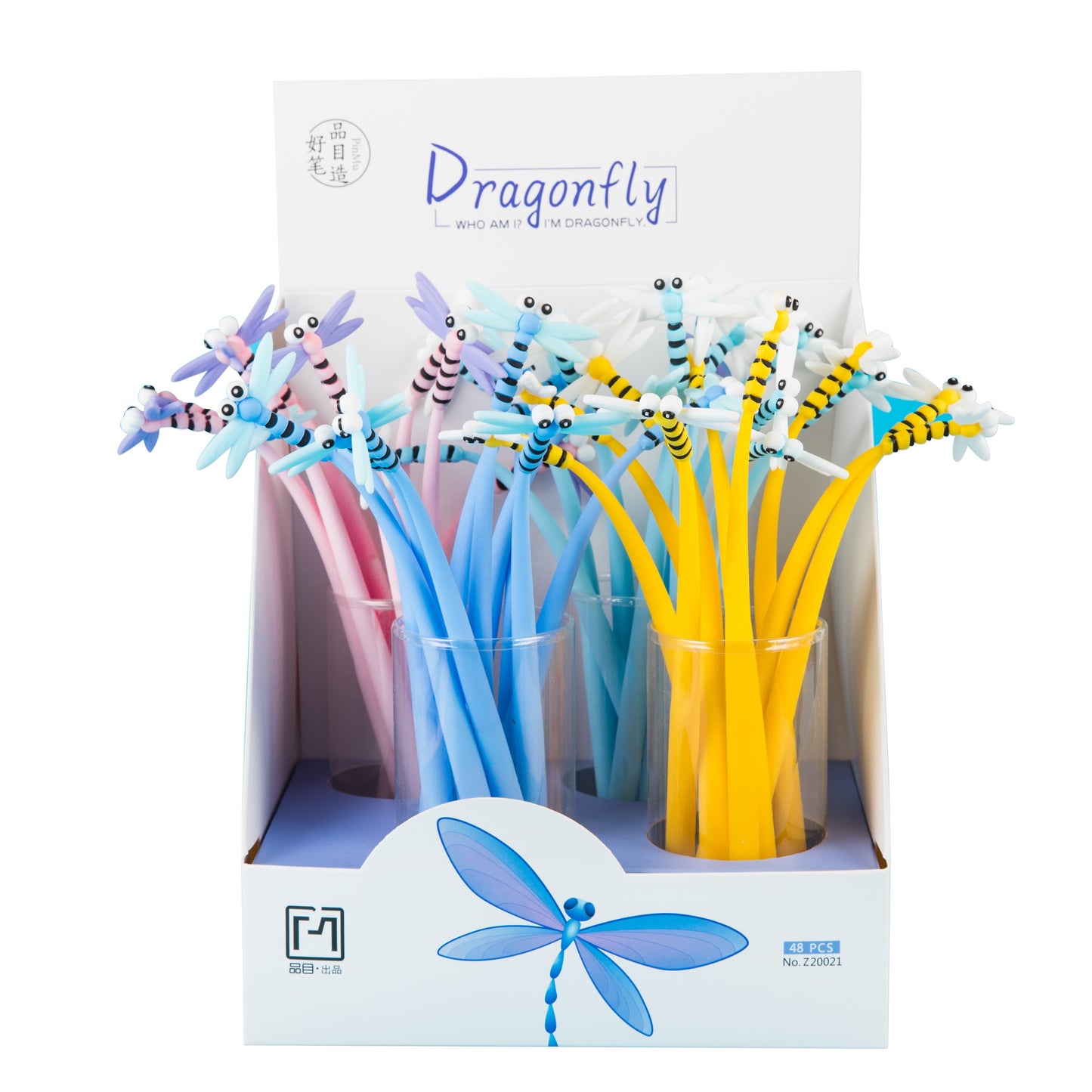 22711 Dragonfly Wiggle Gel Pen-48