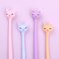 22712 Pastel Cats Wiggle Gel Pen-48
