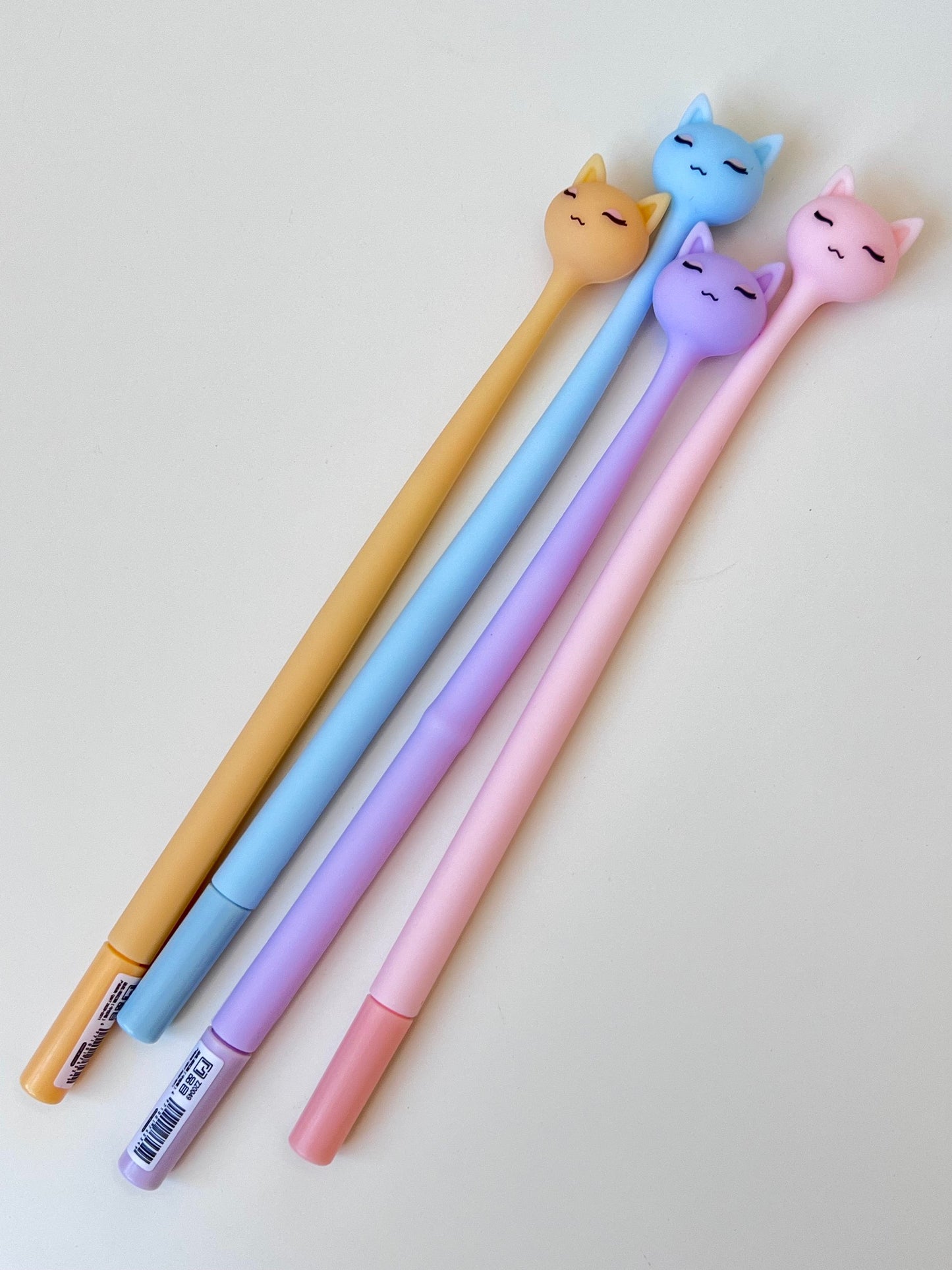 22712 Pastel Cats Wiggle Gel Pen-48