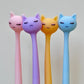 22712 Pastel Cats Wiggle Gel Pen-48