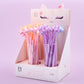22712 Pastel Cats Wiggle Gel Pen-48