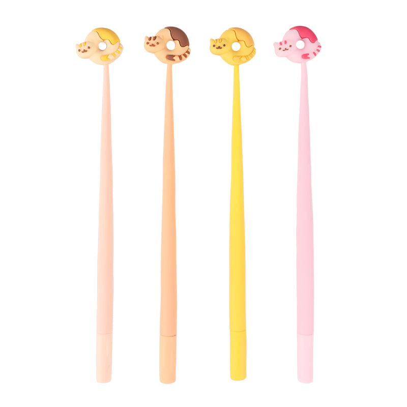 22713 Cat Donuts Wiggle Gel Pen-48