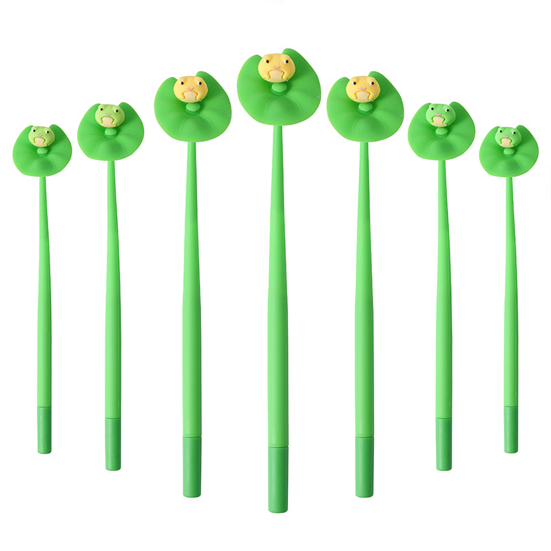 22714 Frog Lily Wiggle Pad Gel Pen-48