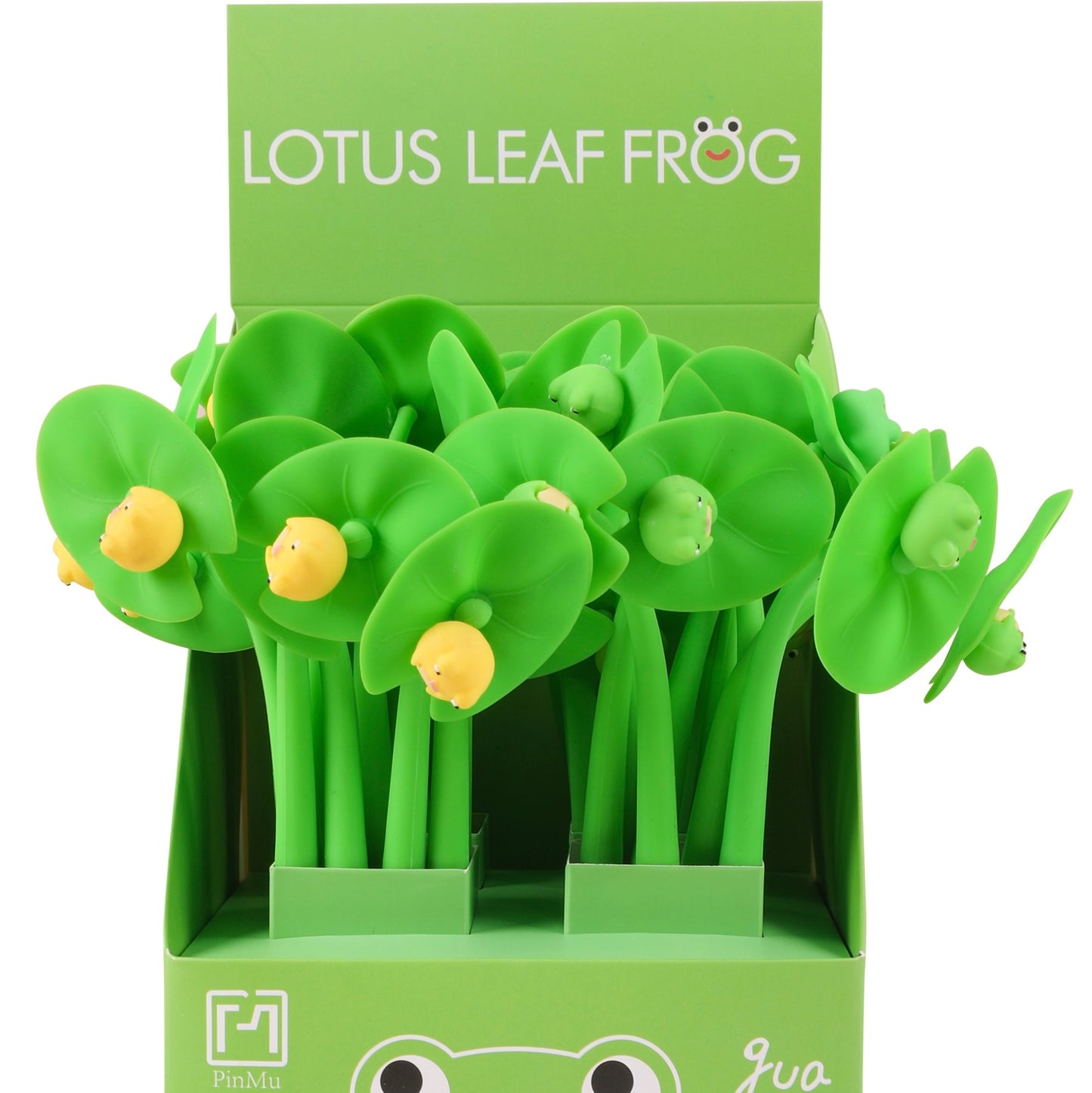 22714 Frog Lily Wiggle Pad Gel Pen-48