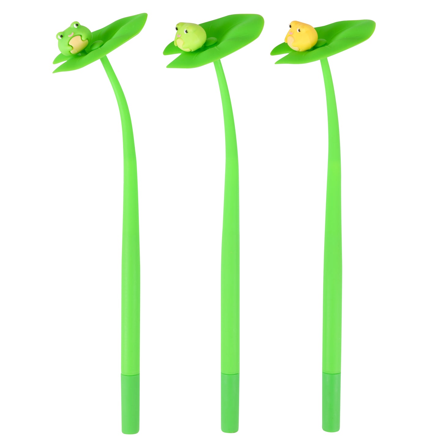 22714 Frog Lily Wiggle Pad Gel Pen-48