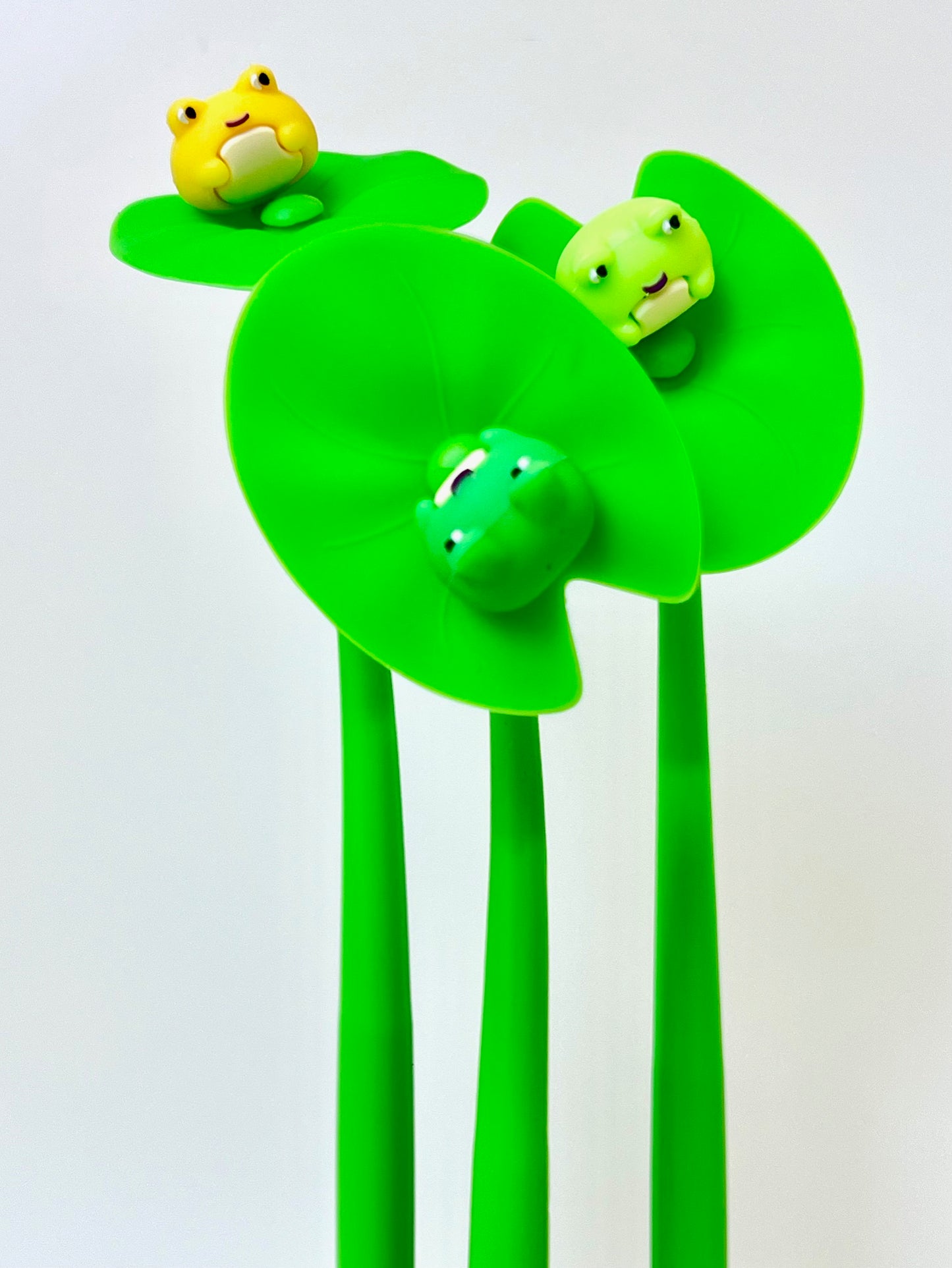 22714 Frog Lily Wiggle Pad Gel Pen-48