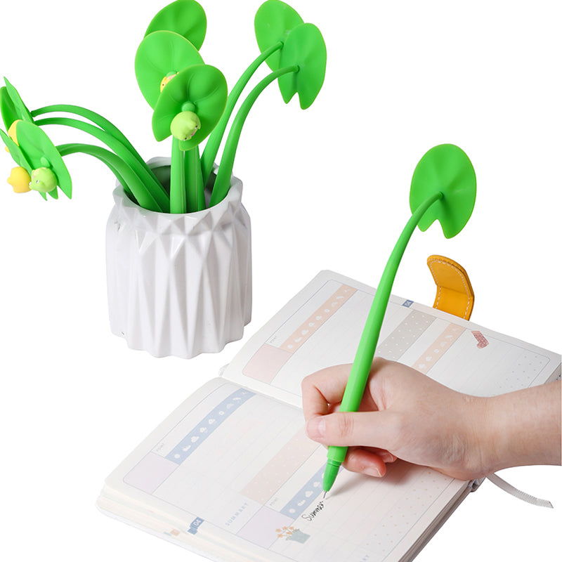 22714 Frog Lily Wiggle Pad Gel Pen-48