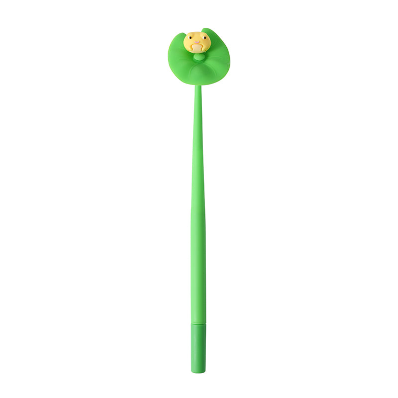 22714 Frog Lily Wiggle Pad Gel Pen-48