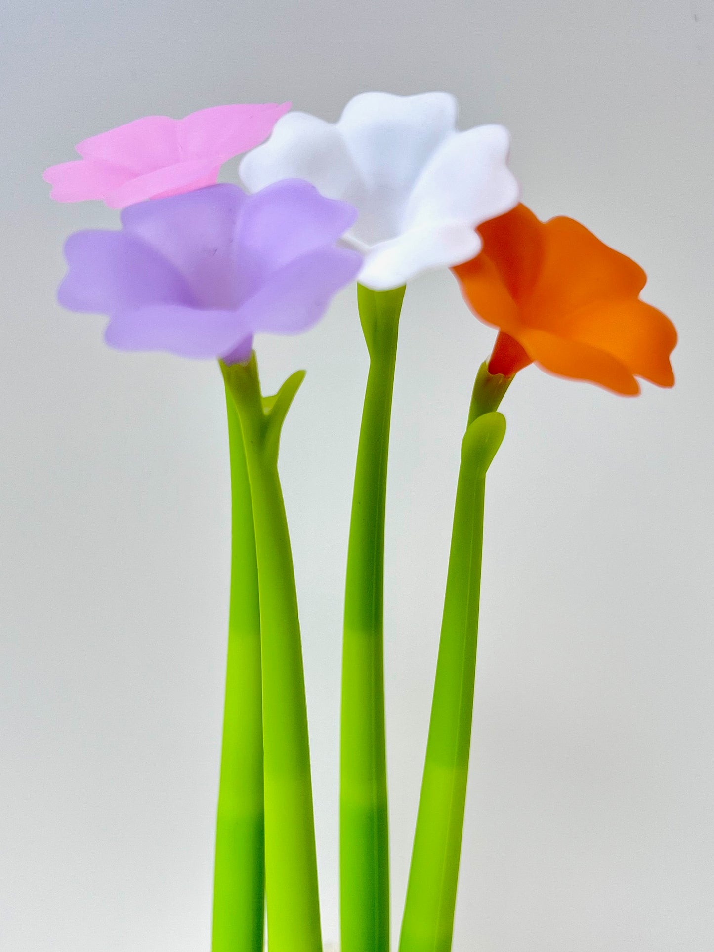 22715 Morning Glory Flower Wiggle Pad Gel Pen-48