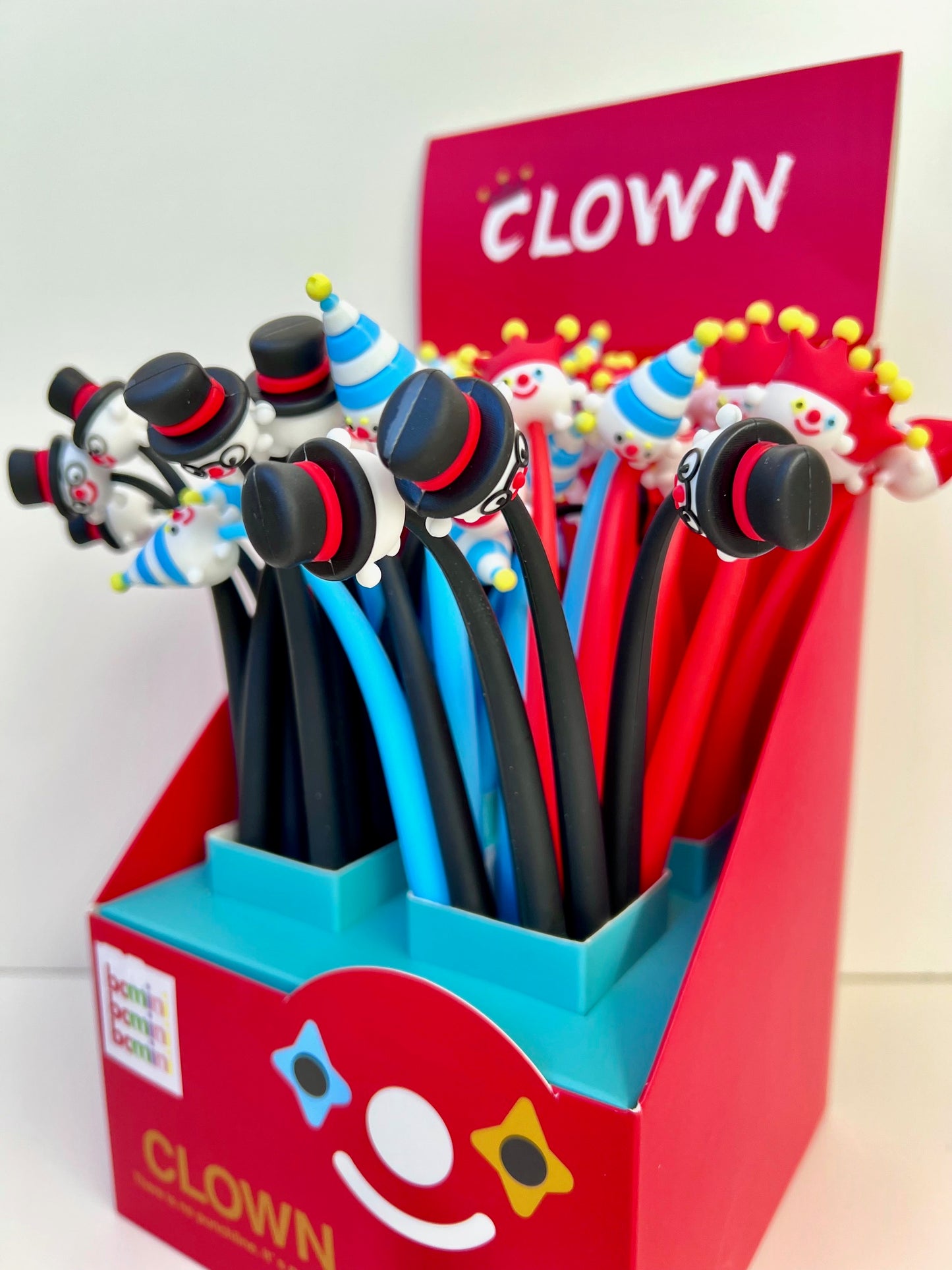 22716 Clown Wiggle Gel Pen-48