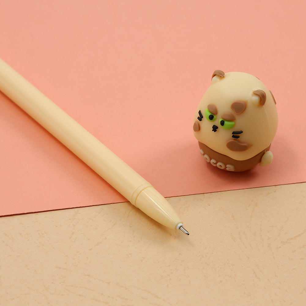 22718 Puffy Eye Cat Gel Pen-36