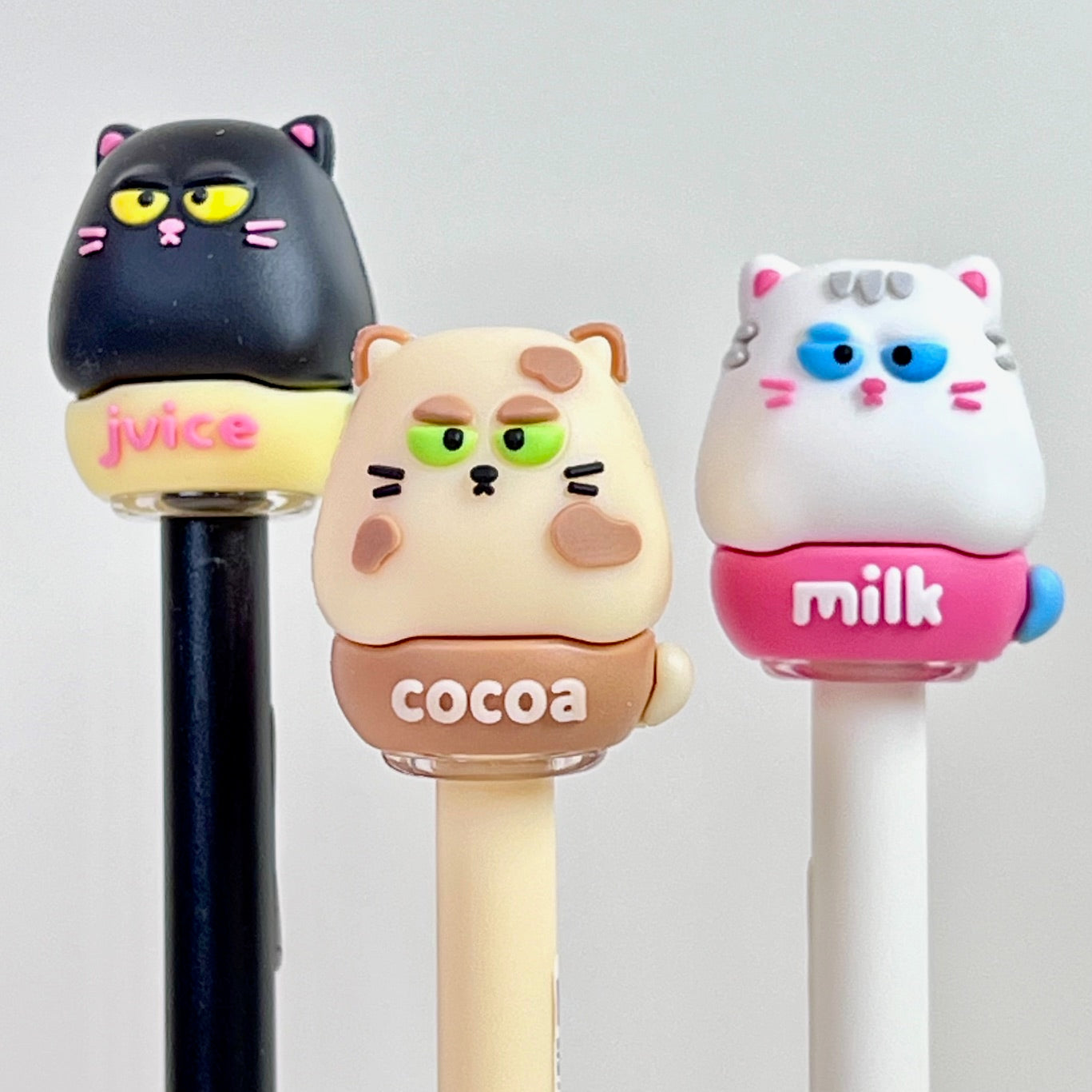 22718 Puffy Eye Cat Gel Pen-36