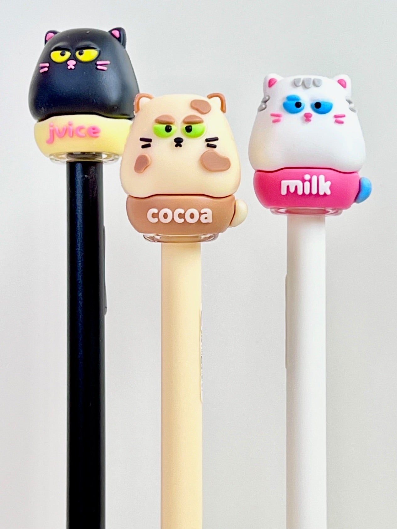 22718 Puffy Eye Cat Gel Pen-36