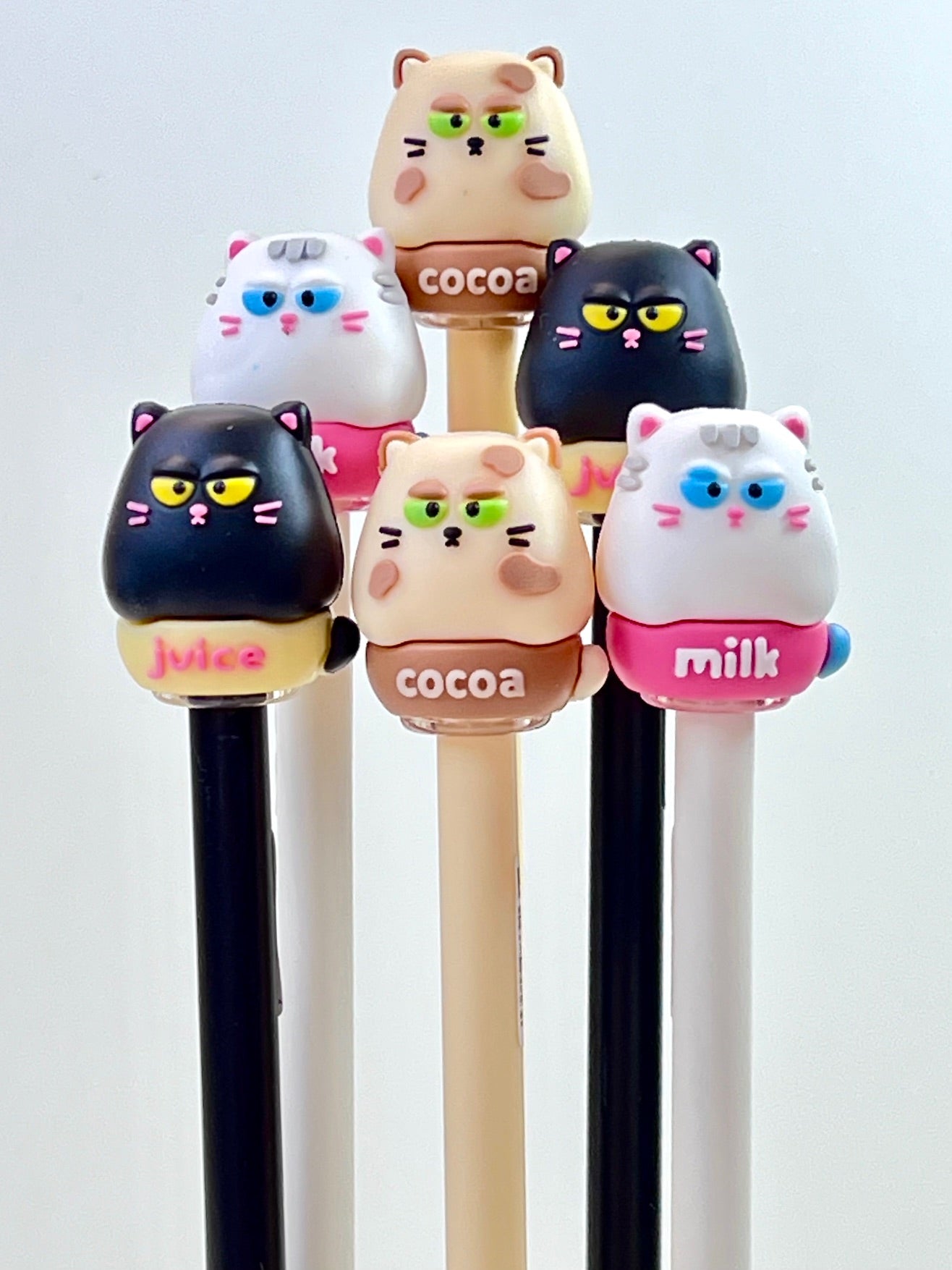 22718 Puffy Eye Cat Gel Pen-36