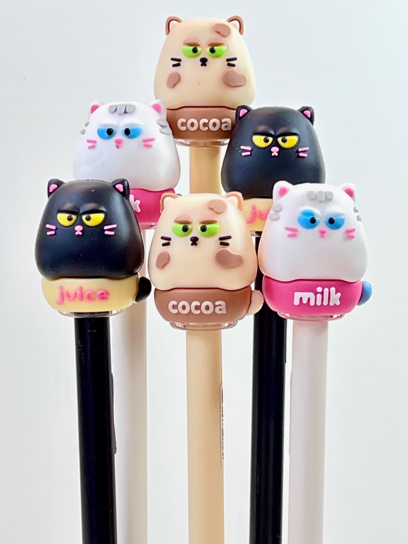 22718 Puffy Eye Cat Gel Pen-36