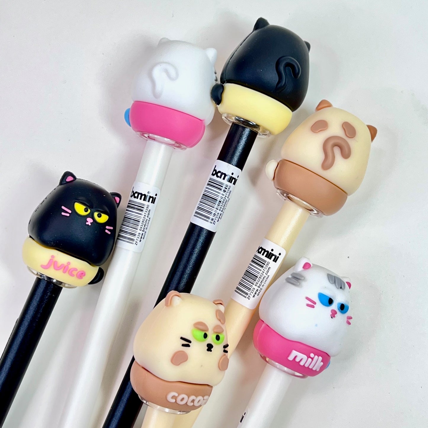 22718 Puffy Eye Cat Gel Pen-36