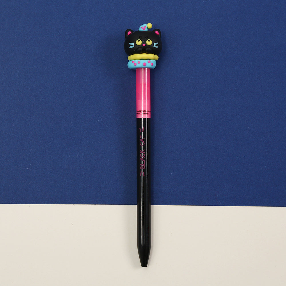 22719 Black Cat Gel Pen-36