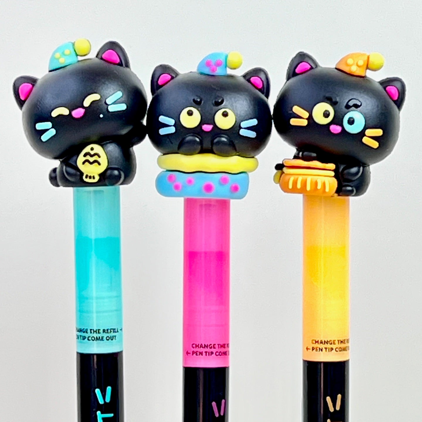 22719 Black Cat Gel Pen-36