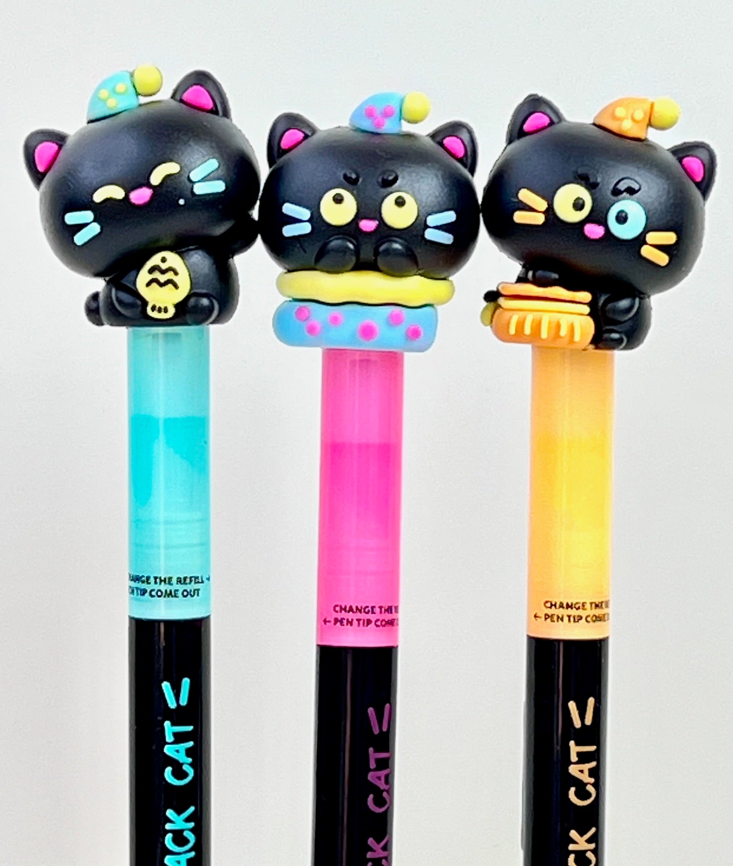 22719 Black Cat Gel Pen-36