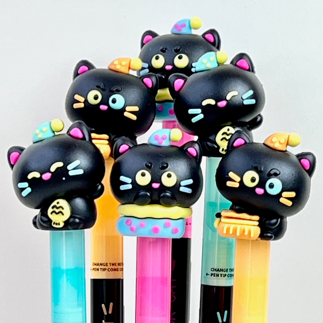 22719 Black Cat Gel Pen-36