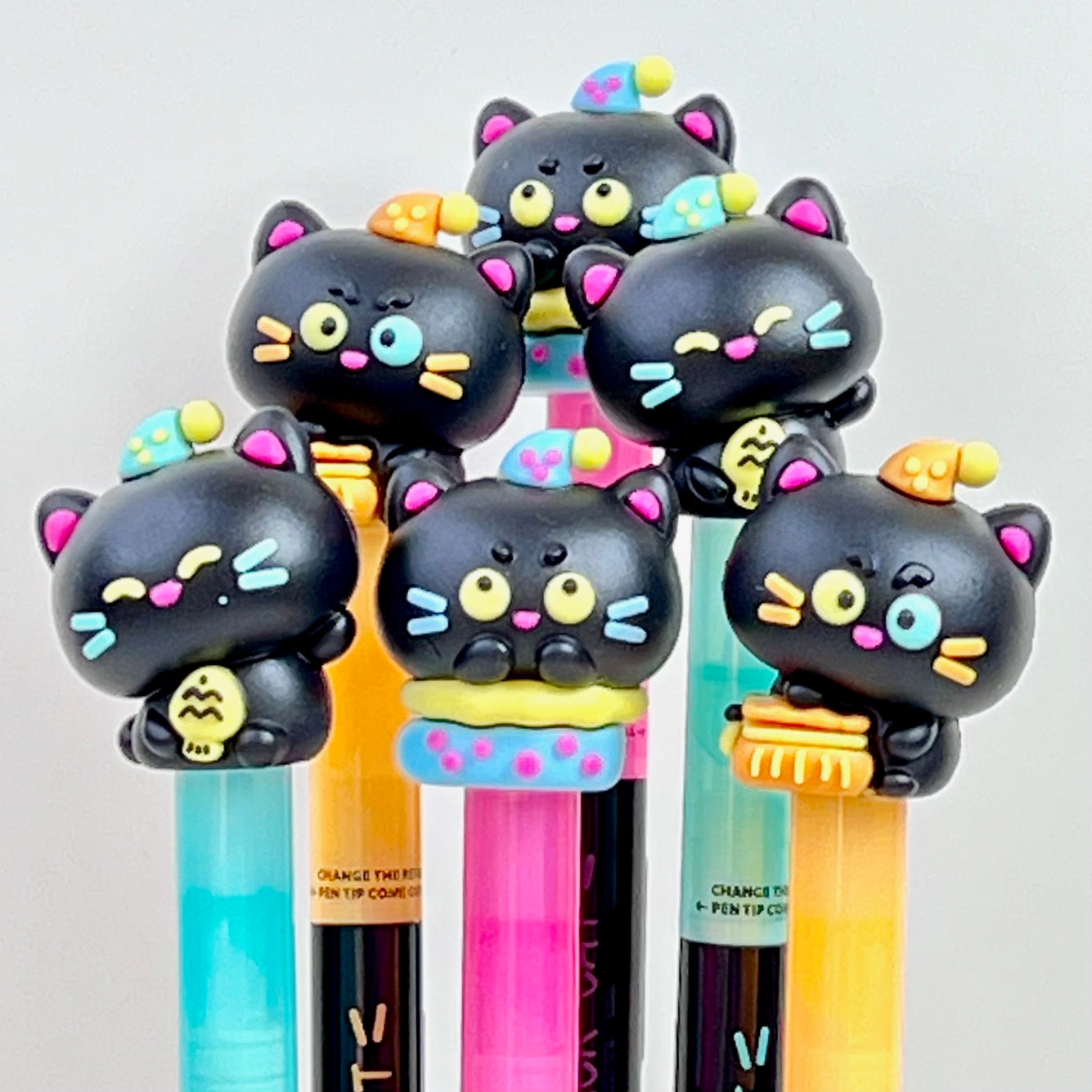 22719 Black Cat Gel Pen-36