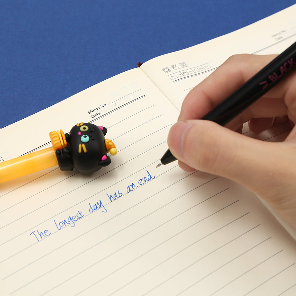 22719 Black Cat Gel Pen-36
