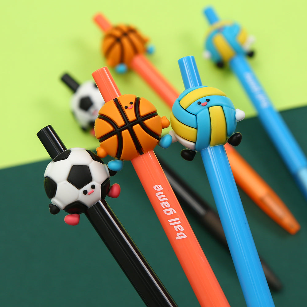 22721 Sports Ball Game Retractable Gel Pen-36