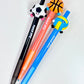 22721 Sports Ball Game Retractable Gel Pen-36